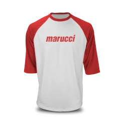 Marucci Branded 3/4 Sleeve Performance Tee
