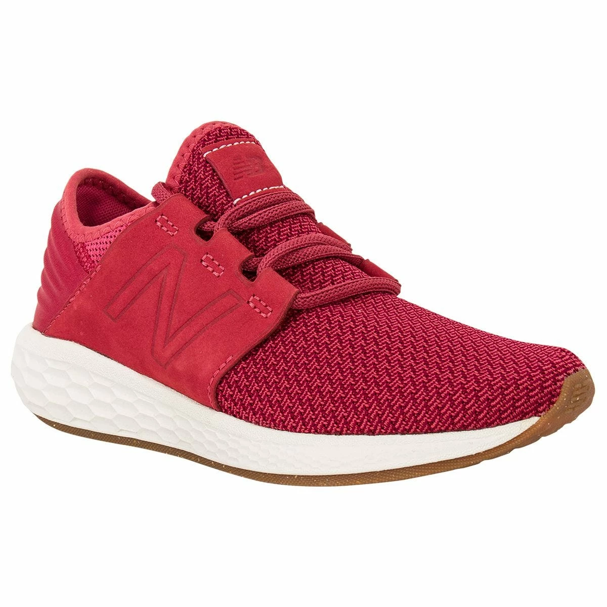 New Balance Fresh Foam Cruz V2 Nubuck Women's Running Shoes - Red - Image 11
