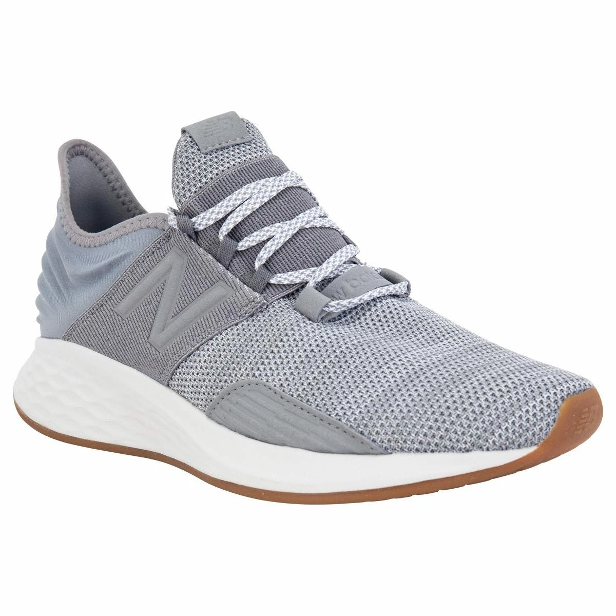 New Balance Fresh Foam Roav Knit Men's Running Shoes - Grey - Image 12