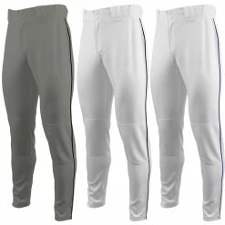 Marucci Excel Piped Youth Baseball Pants Double-Knit Open-Bottom Pants MAPTEXLPIPY