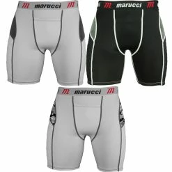 Marucci Youth Padded Sliding Short W/ Cup MASLCP-W