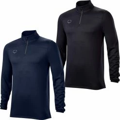 Evoshield Lightweight 1/4 Zip Long Sleeve Coaches & Player Warmup Jacket