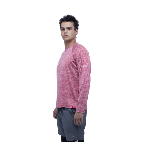 Marucci Heathered Long Sleeve Performance Tee