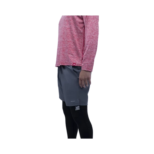 Marucci Heathered Long Sleeve Performance Tee - Image 3