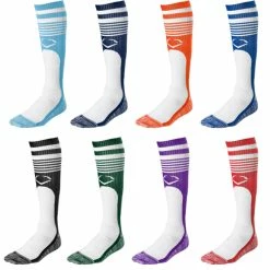 Evoshield Baseball Throwback Game Socks - Striped Baseball Socks WTV4448