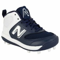 New Balance 3000v6 Boy's Mid TPU Molded Baseball Cleats