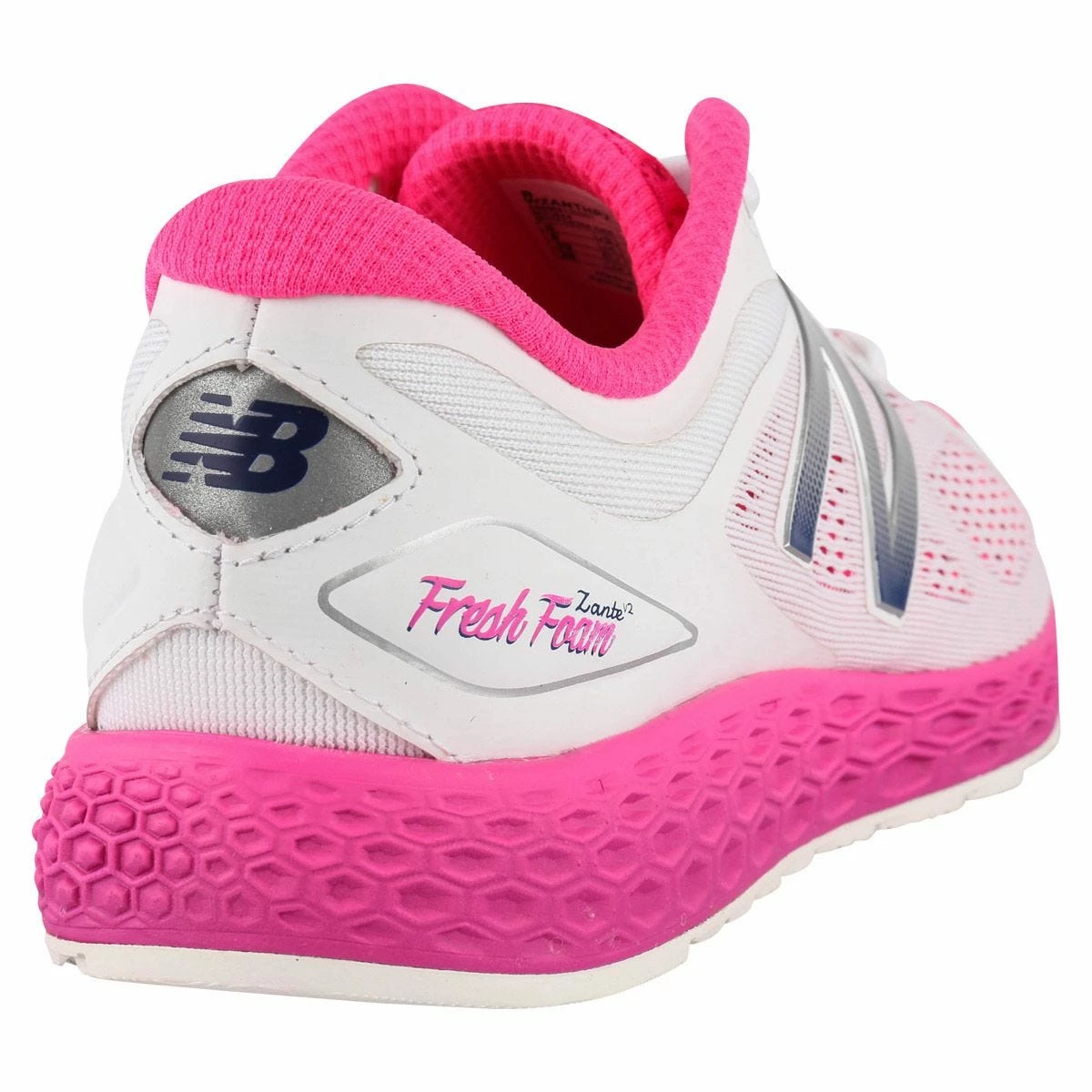 New Balance Fresh Foam Zante V2 Breathe Women's Training Shoes - White/Pink - Image 5