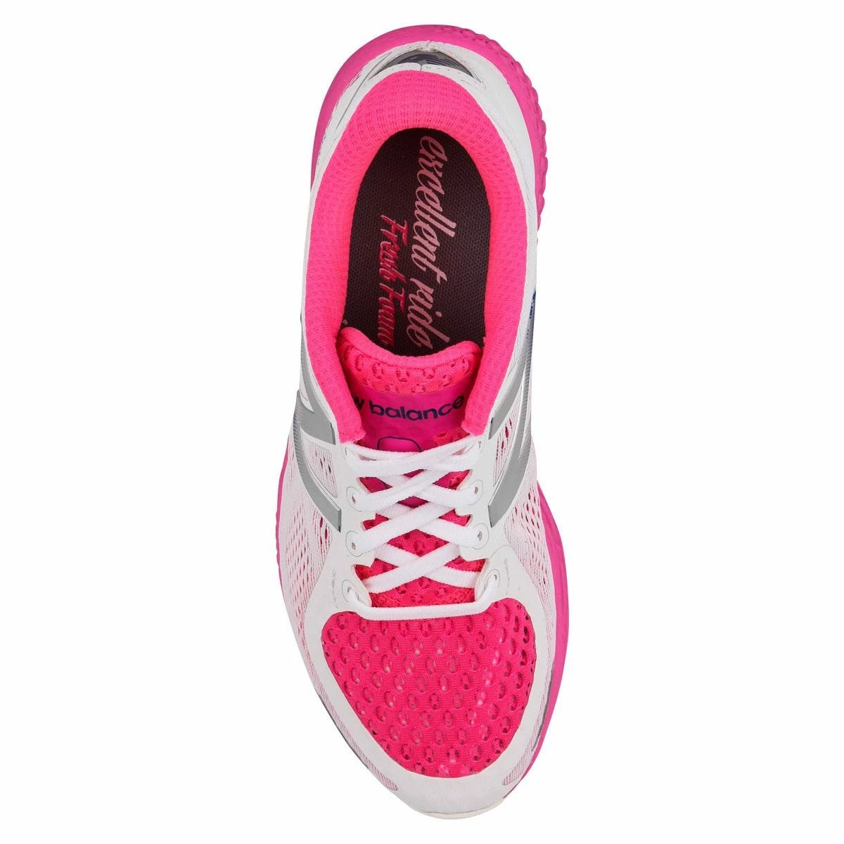 New Balance Fresh Foam Zante V2 Breathe Women's Training Shoes - White/Pink - Image 6