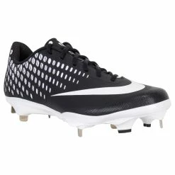 Nike Lunar Vapor Ultrafly Elite 2 Men's Low Metal Baseball Cleats - Black/White