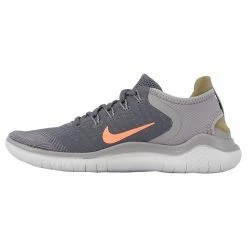 Nike Free RN 2018 Women's Running Shoes - Gunsmoke/Crimson Pulse/Atmospheric Grey